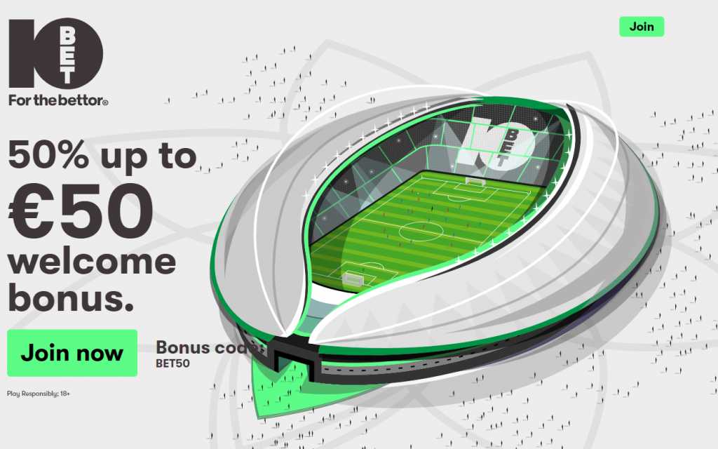 10Bet bonustarjous